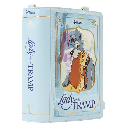 Disney: Lady and The Tramp Classic Book Convertible Crossbody Bag