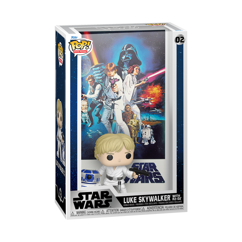 POP! Movie Posters #02 Star Wars: A New Hope - Luke Skywalker with R2-D2