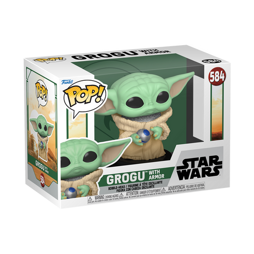 POP! Star Wars: The Book of Boba Fett #584 Grogu with armor