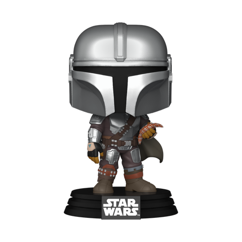 POP! Star Wars: The Book of Boba Fett #585 The Mandalorian with Pouch