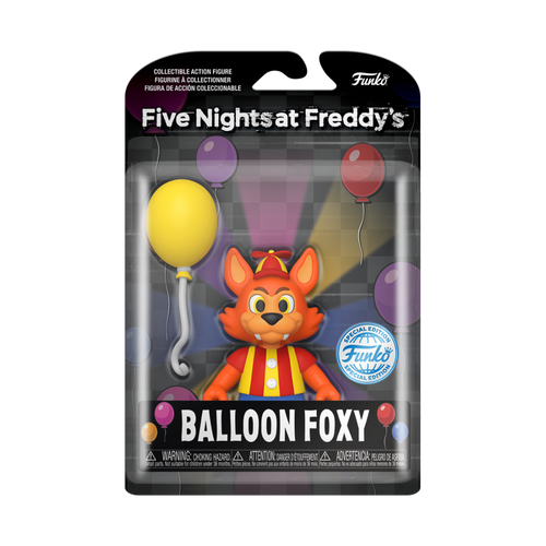 Five Nights at Freddy's: Balloon Circus: Balloon Foxy Action Figure