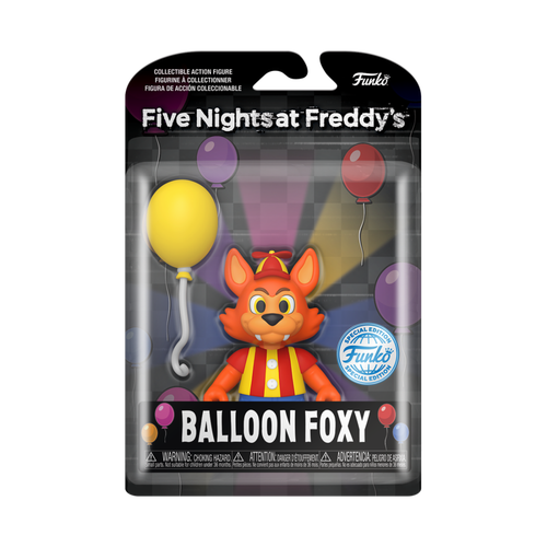 Five Nights at Freddy's: Balloon Circus: Balloon Foxy Action Figure