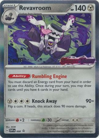 Scarlet & Violet Promo SVP008 Revavroom (STAFF)