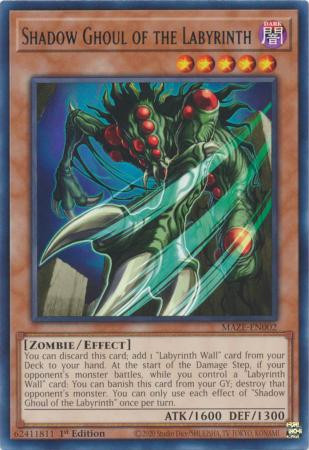 MAZE-EN002 Shadow Ghoul of the Labyrinth