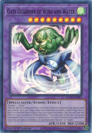 MAZE-EN005 Gate Guardian of Wind and Water