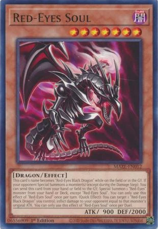 MAZE-EN012 Red-Eyes Soul