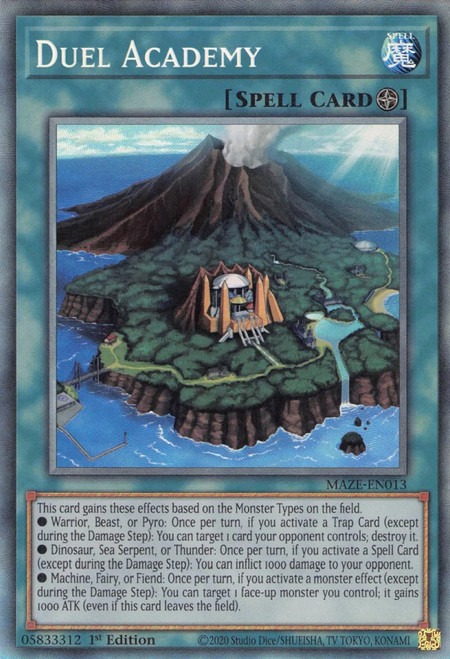 MAZE-EN013 Duel Academy (Collector's Rare)