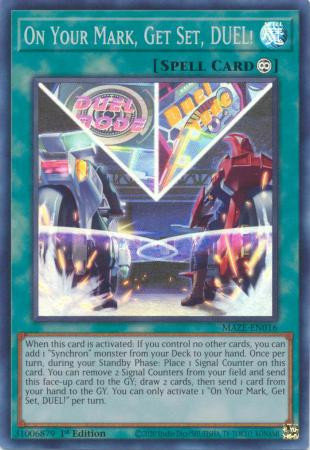 MAZE-EN016 On Your Mark, Get Set, DUEL!