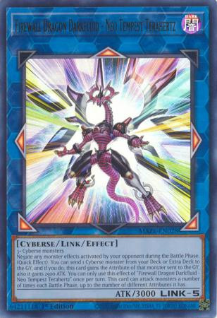 MAZE-EN028 Firewall Dragon Darkfluid - Neo Tempest Terahertz (Ultra Rare)
