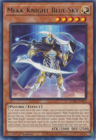MAZE-EN043 Mekk-Knight Blue Sky
