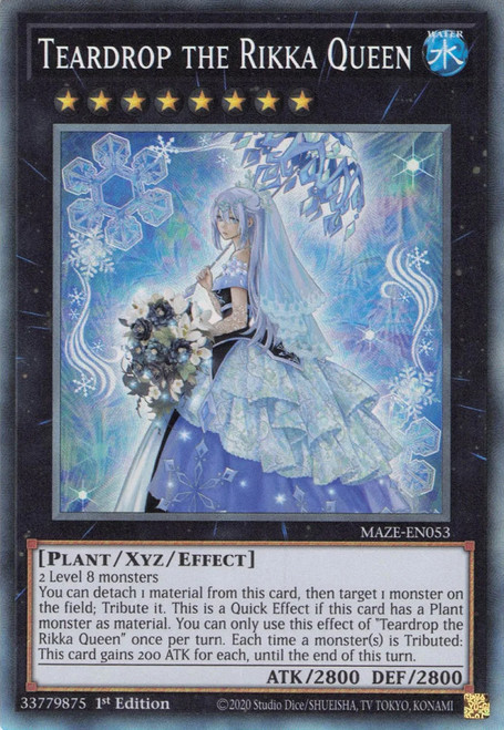 MAZE-EN053 Teardrop the Rikka Queen (Collector's Rare)