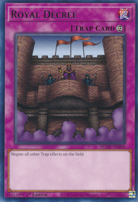 MAZE-EN064 Royal Decree