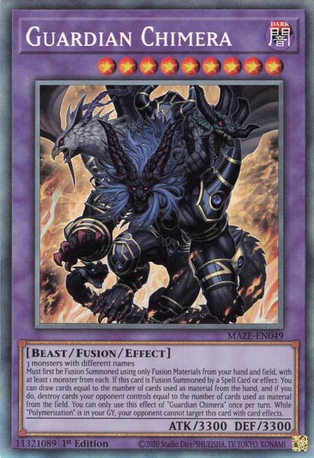 MAZE-EN049 Guardian Chimera (Collector Rare)