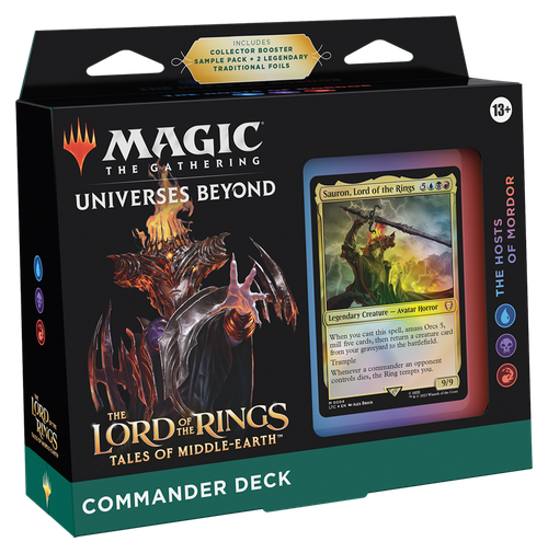 The Lord of the Rings - Tales of Middle-earth Commander Deck - The Hosts of Mordor