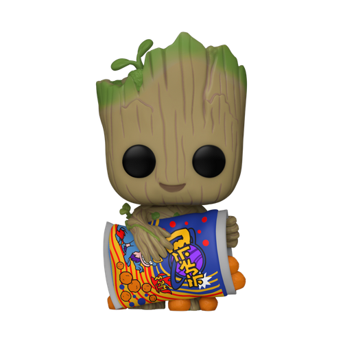 POP! Marvel - I Am Groot #1196 Groot with Cheese Puffs