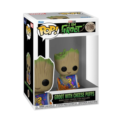 POP! Marvel - I Am Groot #1196 Groot with Cheese Puffs
