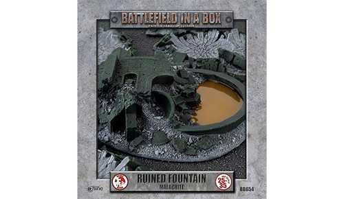Battlefield in a Box - Gothic Battlefields: Ruined Fountain (Malachite)
