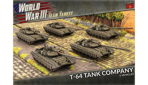 World War III: Team Yankee - Soviet: T-64 Tank Company (x5 Plastic)