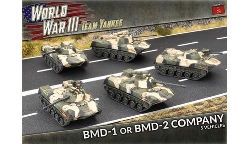 World War III: Team Yankee - Soviet: BMD-1 or BMD-2 Company (x5 Plastic)