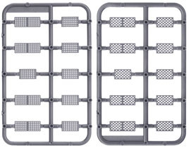 Flames of War - Bedspring Armour (x4 Plastic)