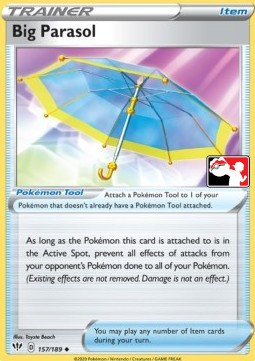 Darkness Ablaze 157/189 Big Parasol (Prize Pack League Promo Non-Holo)