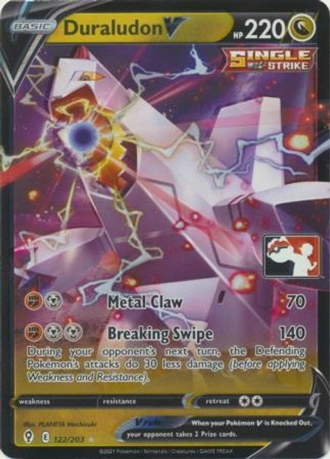 Evolving Skies 122/203 Duraludon V (Prize Pack League Promo)