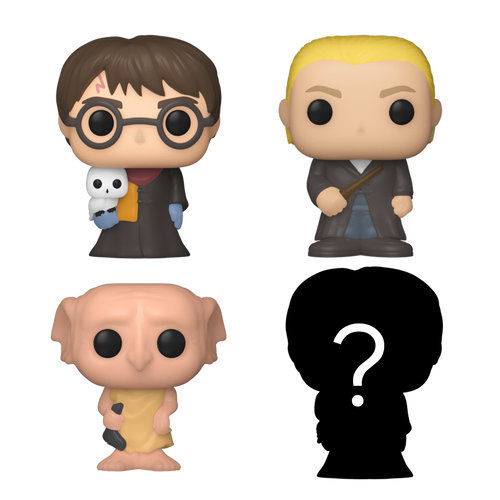 Bitty POP! Harry Potter: Harry Potter, Draco Malfoy & Dobby 4-Pack