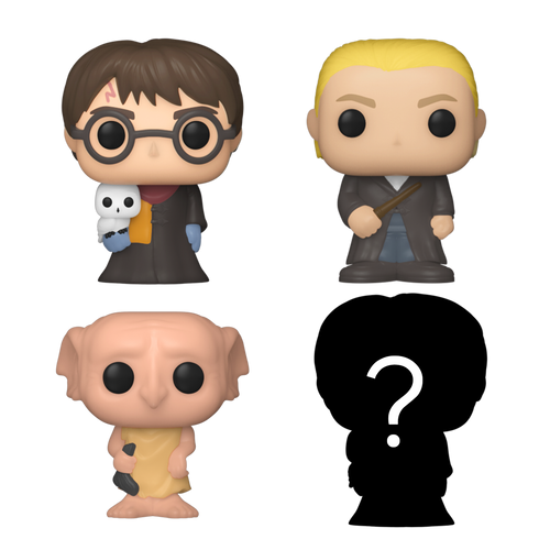 Bitty POP! Harry Potter: Harry Potter, Draco Malfoy & Dobby 4-Pack