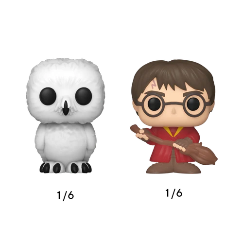 Bitty POP! Harry Potter: Harry Potter, Draco Malfoy & Dobby 4-Pack