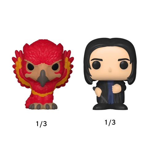 Bitty POP! Harry Potter: Lord Voldemort, Draco Malfoy (Quidditch) & Bellatrix Lestrange 4-Pack