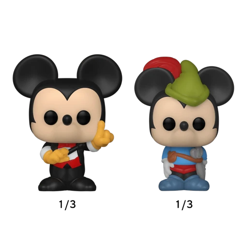 Bitty POP! Disney: Mickey Mouse, Minnie Mouse & Pluto 4-Pack