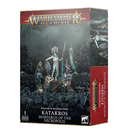 Warhammer Age of Sigmar - Ossiarch Bonereapers: Katakros, Mortarch of the Necropolis