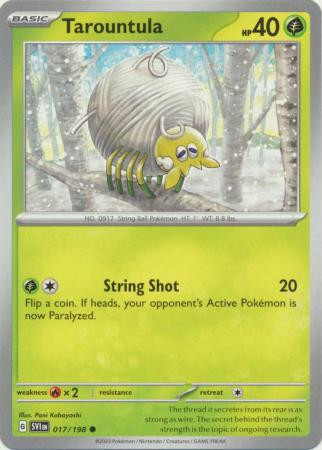 Scarlet & Violet (Base Set) 017/198 Tarountula