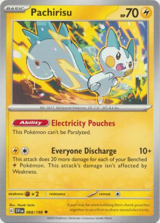 Scarlet & Violet (Base Set) 068/198 Pachirisu