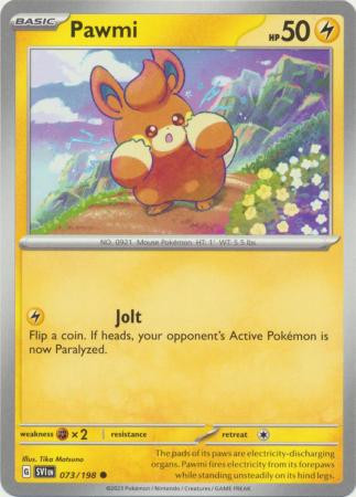 Scarlet & Violet (Base Set) 073/198 Pawmi