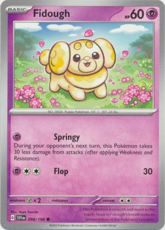 Scarlet & Violet (Base Set) 098/198 Fidough