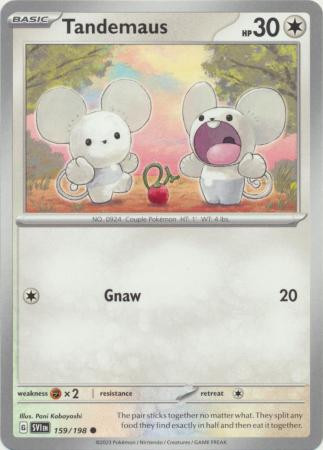 Scarlet & Violet (Base Set) 159/198 Tandemaus