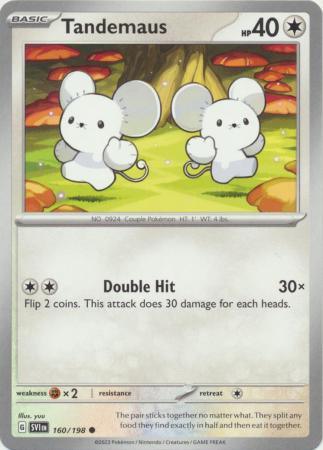 Scarlet & Violet (Base Set) 160/198 Tandemaus