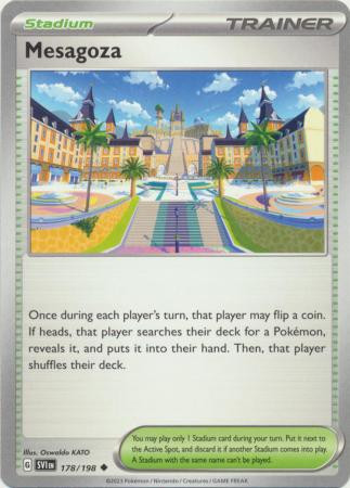 Scarlet & Violet (Base Set) 178/198 Mesagoza