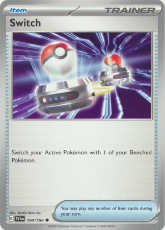 Scarlet & Violet (Base Set) 194/198 Switch