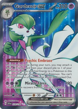 Scarlet & Violet (Base Set) 228/198 Gardevoir ex (Full Art)
