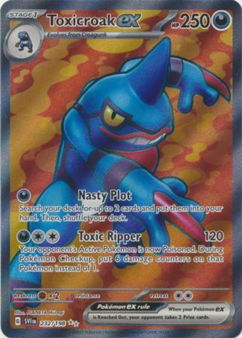 Scarlet & Violet (Base Set) 232/198 Toxicroak ex (Full Art)