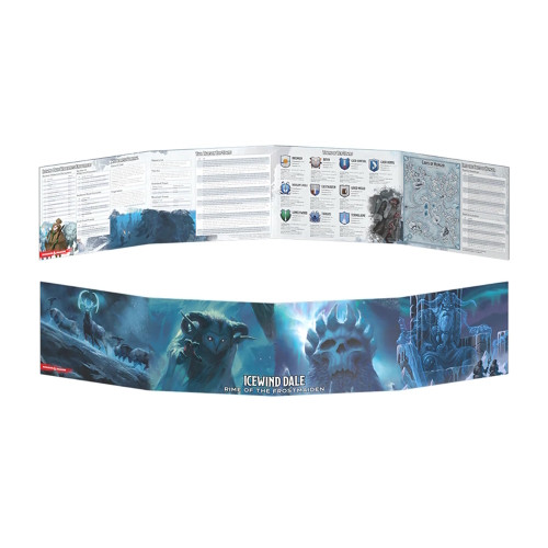 Dungeons & Dragons 5th Edition: Icewind Dale: Rime of the Frostmaiden - DM Screen