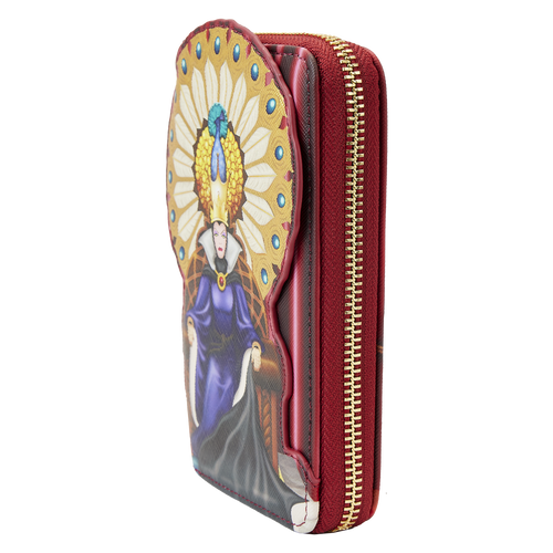 Disney: Snow White Evil Queen Throne Zip Around Wallet