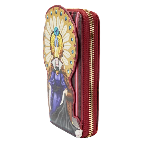Disney: Snow White Evil Queen Throne Zip Around Wallet