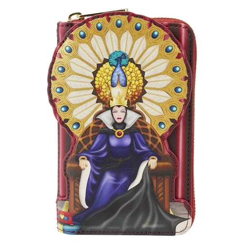 Disney: Snow White Evil Queen Throne Zip Around Wallet
