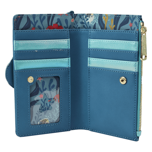 Disney: Little Mermaid Ariel Live Action Flap Wallet