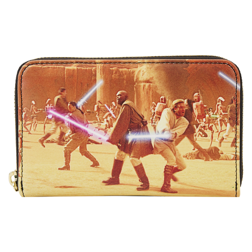 Star Wars: Episode Two Attack Of The Clones Scene Zip Around Wallet