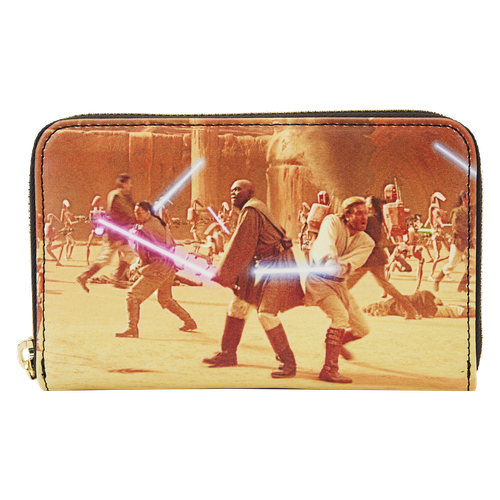 Star Wars: Episode Two Attack Of The Clones Scene Zip Around Wallet