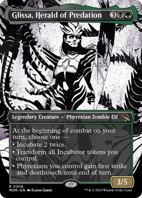 Glissa, Herald of Predation (Showcase Frame)